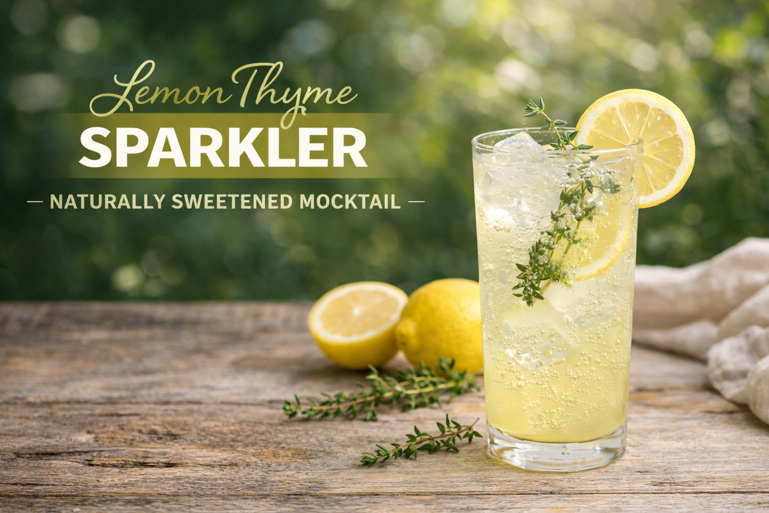Lemon Thyme Sparkler