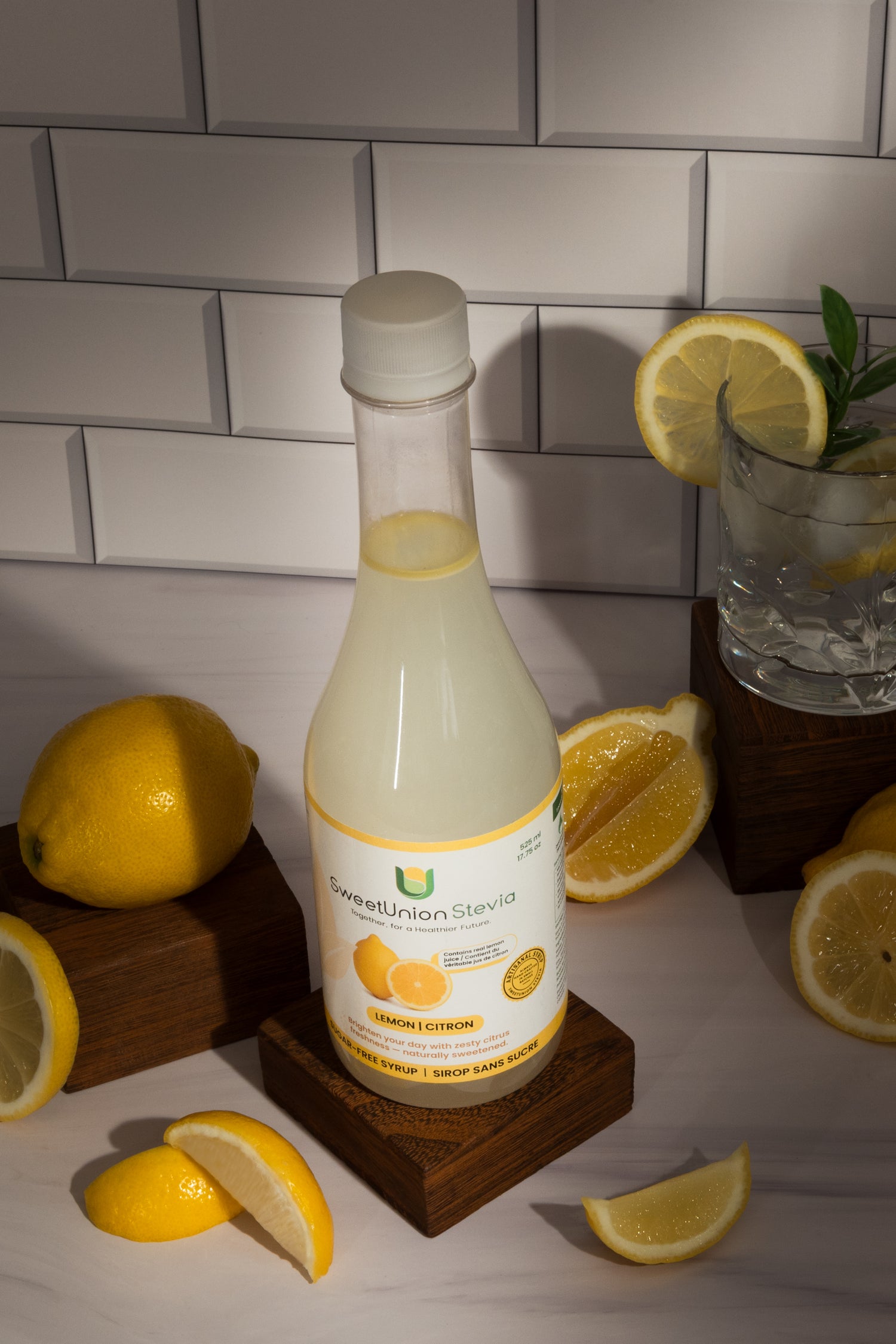Lemon Stevia Syrup