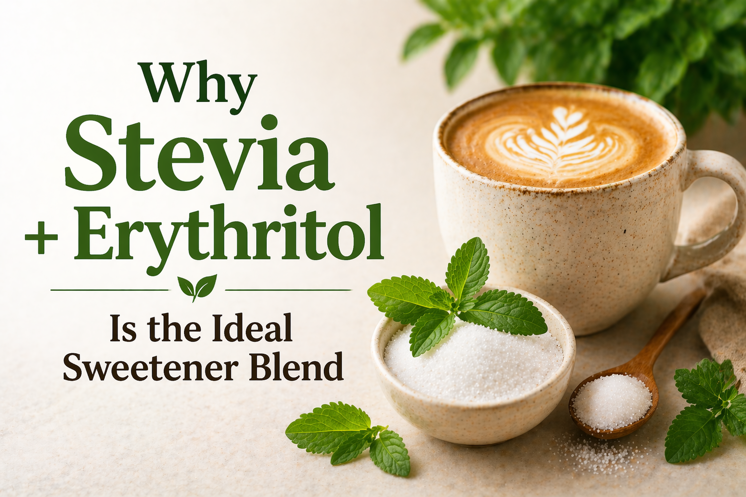 Why Stevia and Erythritol Are a Popular Sweetener Blend