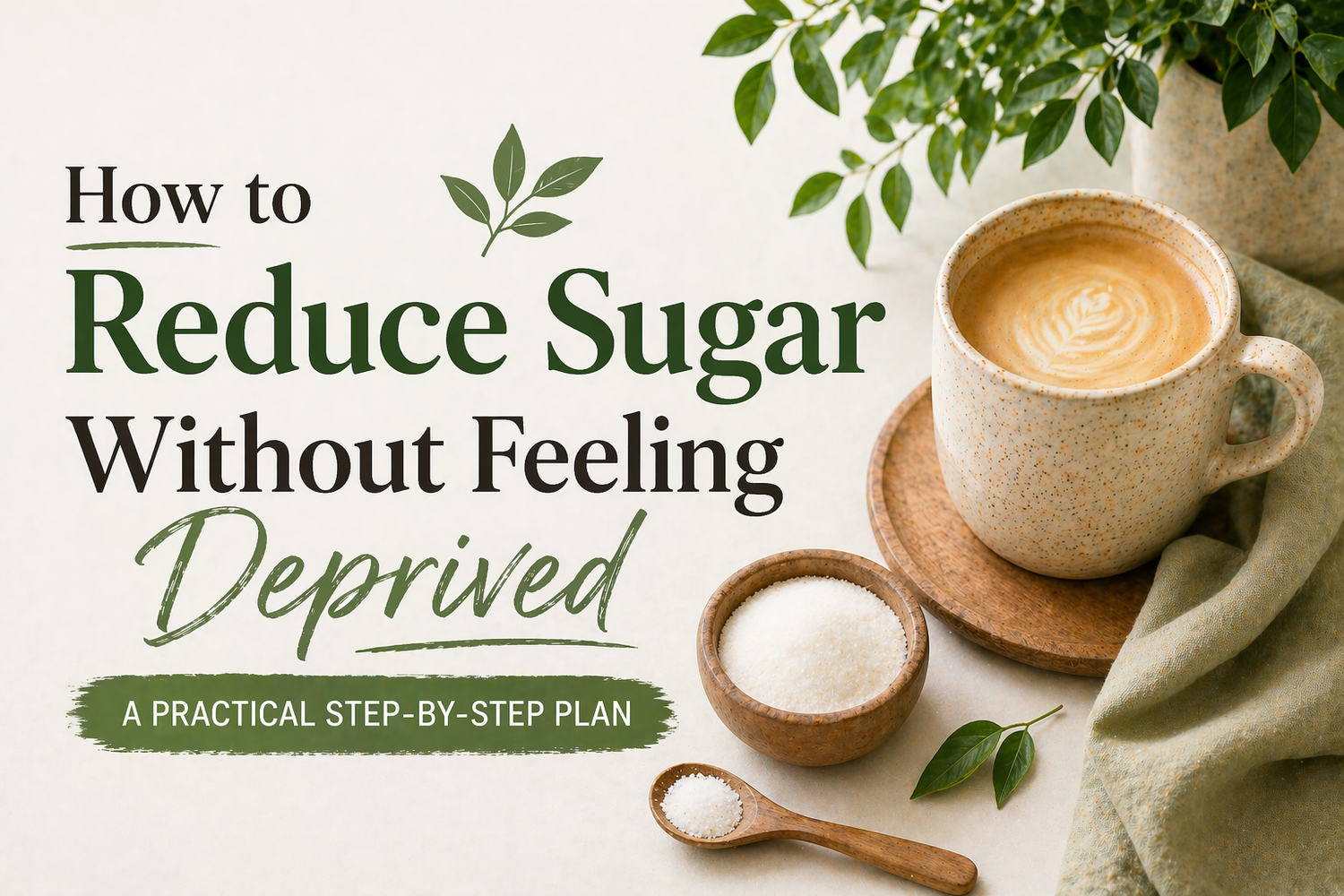 How to Reduce Sugar Without Feeling Deprived: A Practical Step-by-Step Plan