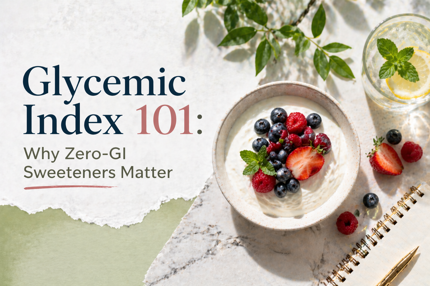 Glycemic Index 101: Why Zero-GI Sweeteners Matter