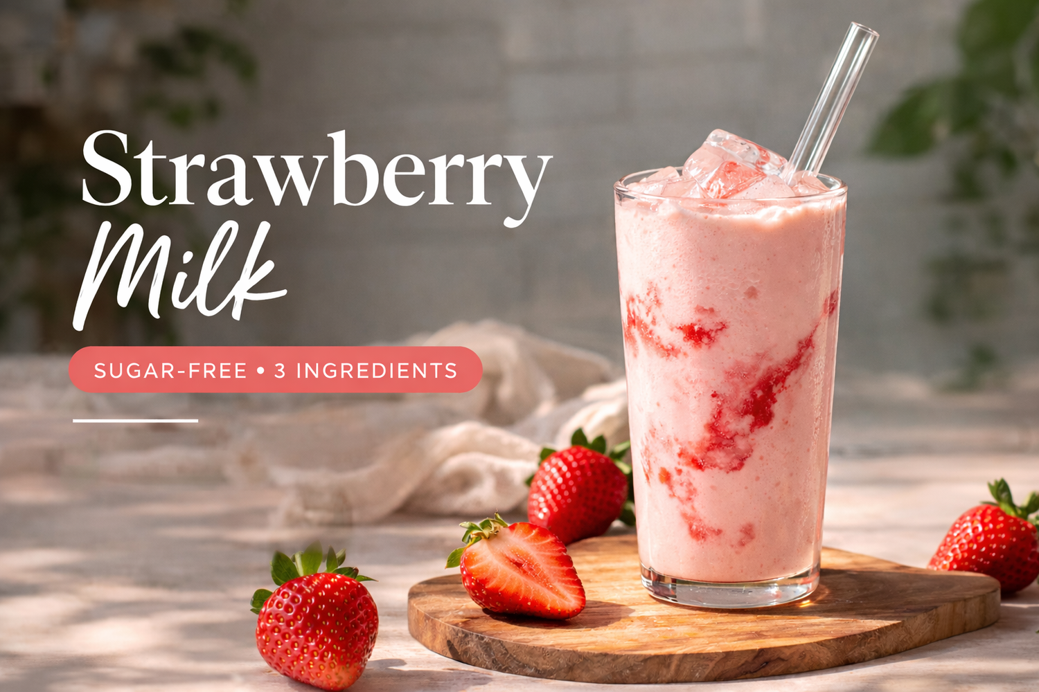 Strawberry Milk (Kid-Friendly Bestseller)