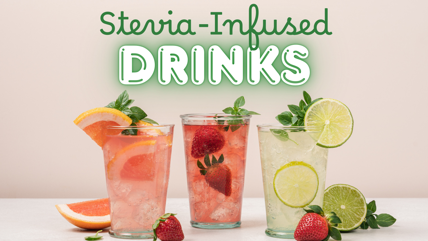 Ideas for Stevia-Infused Iced Drinks & Cocktails