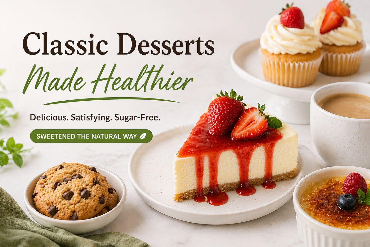 Classic Desserts Made Lighter With SweetUnion