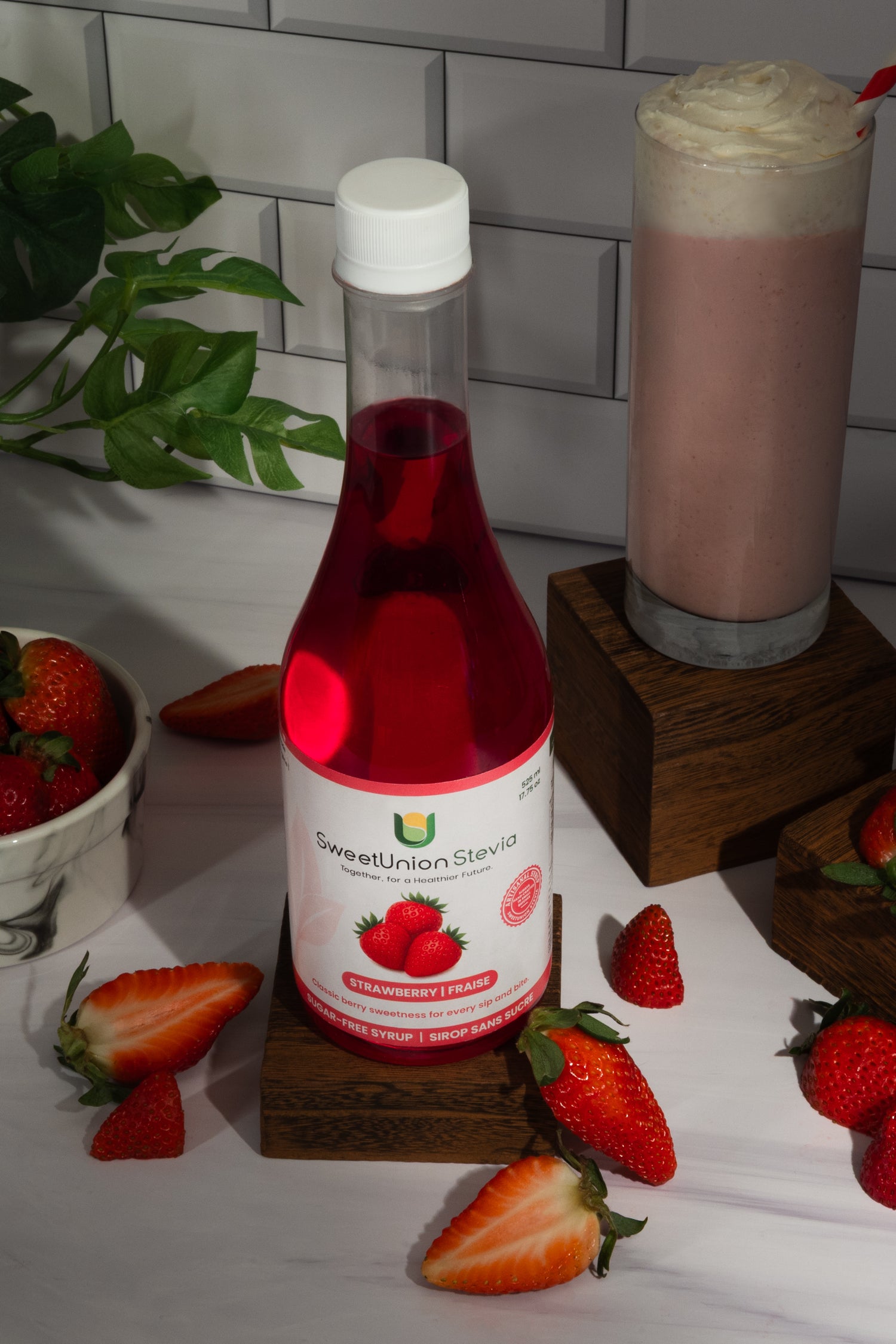 Strawberry Stevia Syrup