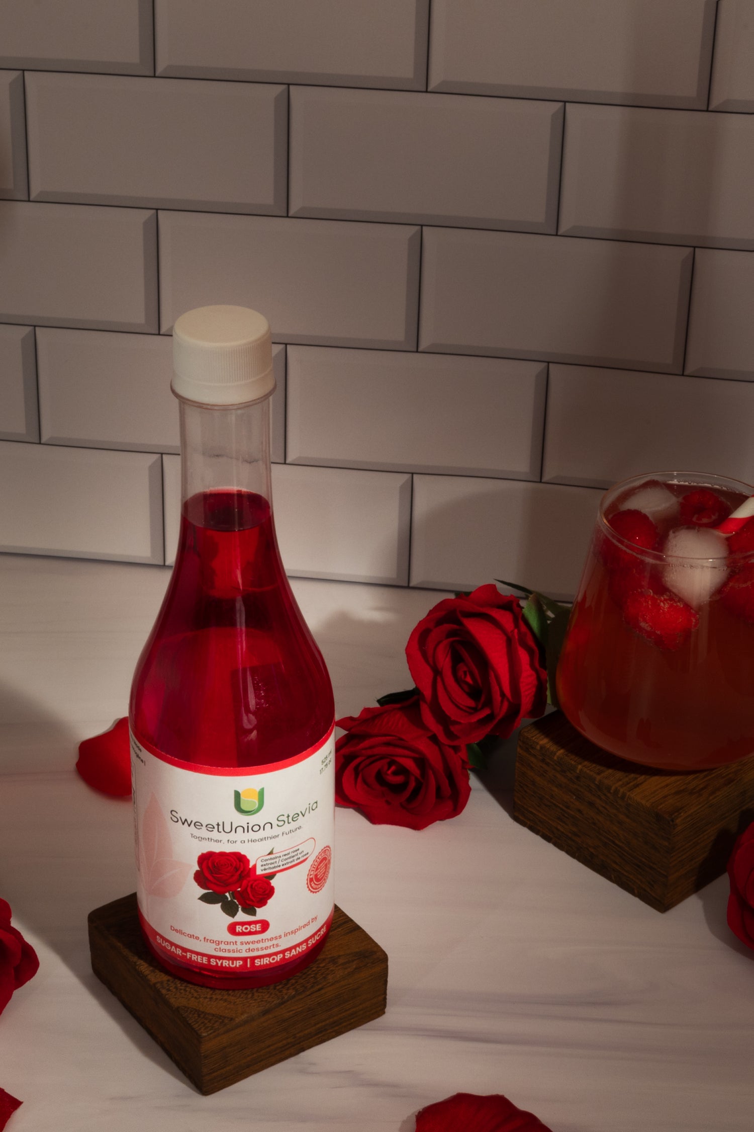 Rose Stevia Syrup